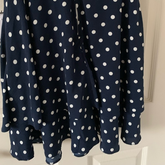 B. Darlin Polka Dot Lace Dress Size 5/6 - Picture 4 of 13